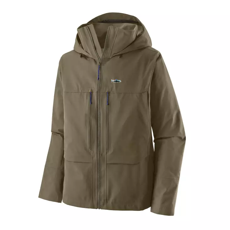 Patagonia Ms Swiftcurrent Wading Jacket Sage Khaki - Vadarjackor - 196924371453 - 1
