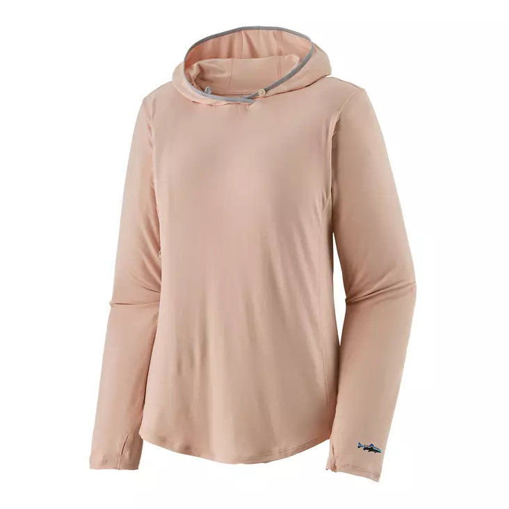Patagonia W's Tropic Comfort Natural Hoody Antique Pink - Huvtröjor - 195699387423 - 1