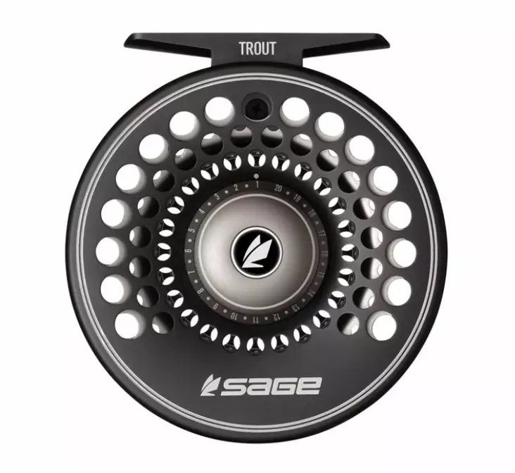 Sage Trout Reel Stealth/Silver - Sage-flugrullar - 644269248003 - 1