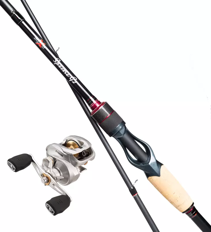 Saxa Spectre G2 8' 50-120g & 13Fishing Modus C2 - Kraftiga fiskeset för gäddfiske - 0701202313 - 1