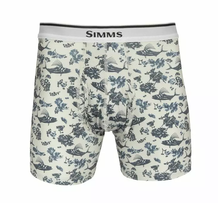 Simms Boxer Brief Rooster Fest Khaki - Kalsonger - 694264539453 - 2