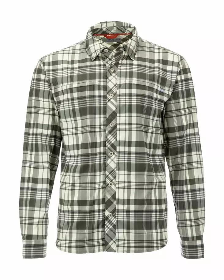 Simms Bugstopper Shirt Foliage Madras Plaid - Skjortor - 694264574423 - 1
