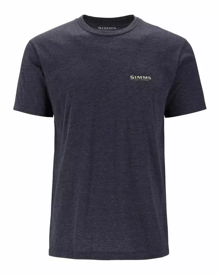 Simms Classic Tackle T-Shirt Navy Heather - T-shirts herr - 694264679043 - 1