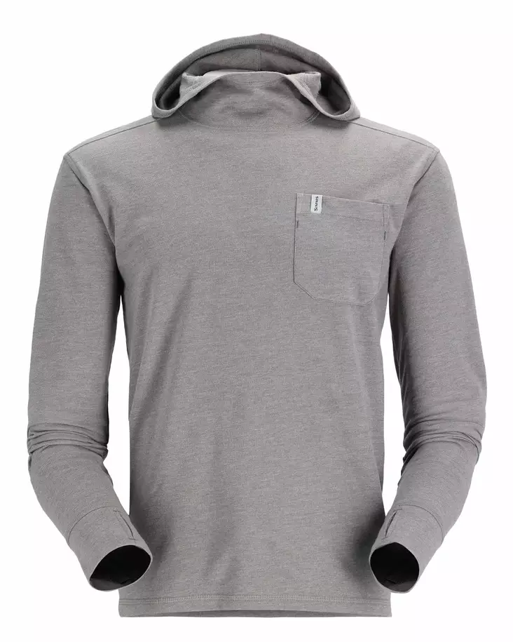 Simms Henry's Fork Hoody Steel Heather - Huvtröjor - 694264582763 - 1