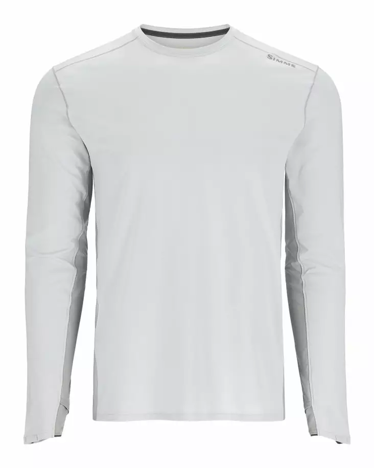 Simms SolarFlex Crew Sterling/Cinder - Skjortor - 694264611623 - 2