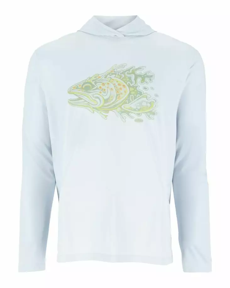 Simms Tech Hoody - Artist Series Bimini Trt Head - Huvtröjor - 694264670453 - 2