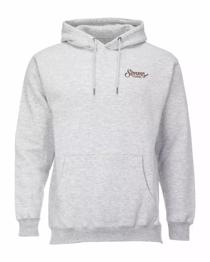Simms Two Tone Hoody Grey Heather -huppari - Huvtröjor - 694264584613 - 1