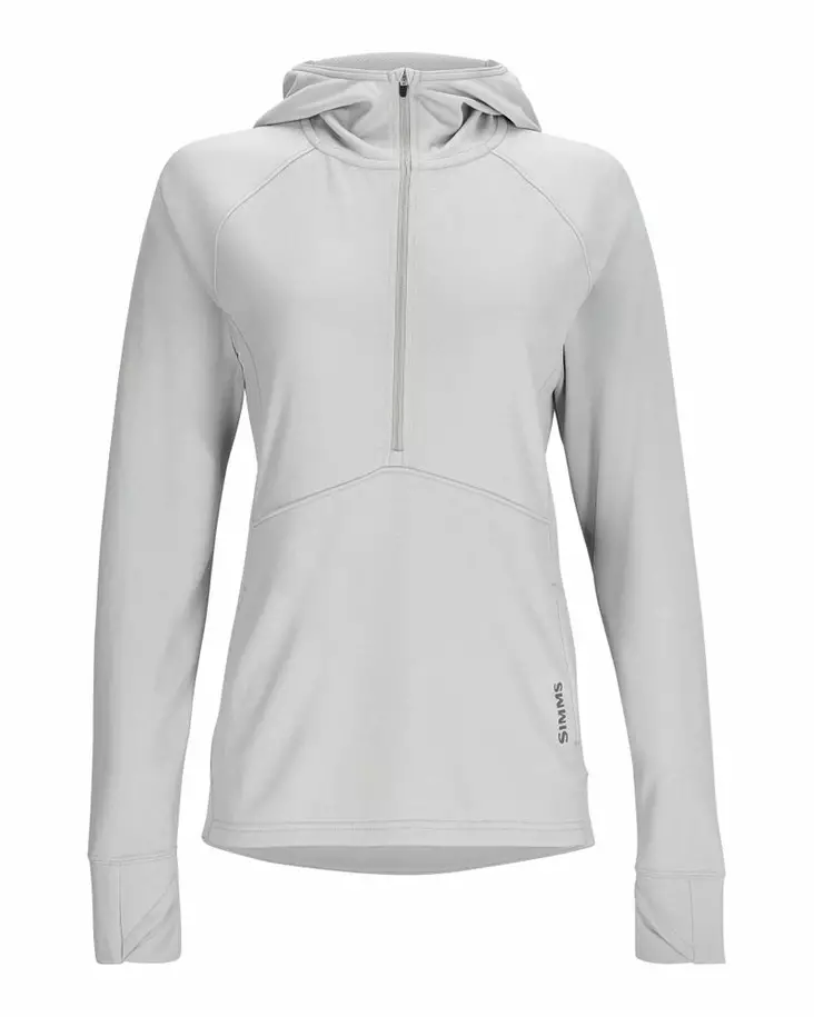 Simms Women's BugStopper Hoody Sterling Heather - Huvtröjor - 694264649923 - 2