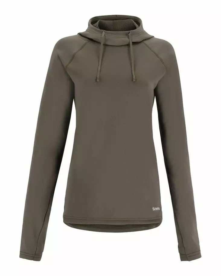 Simms Women's Heavyweight Baselayer Hoody Loden - Undertröjor - 694264655733 - 2