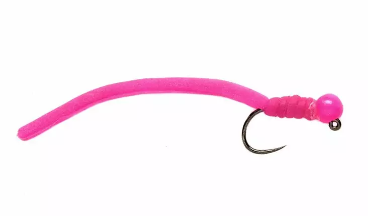 Squirminator Hot Head Pink Barbless - Streamers och leech - 5054302052903 - 1