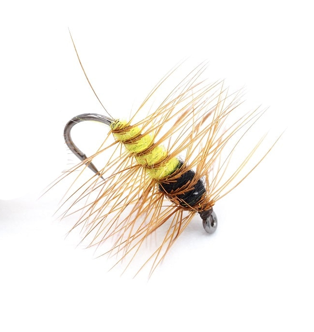 Super Pupa Yellow Dry Fly - Torrflugor - 06429810537553 - 1