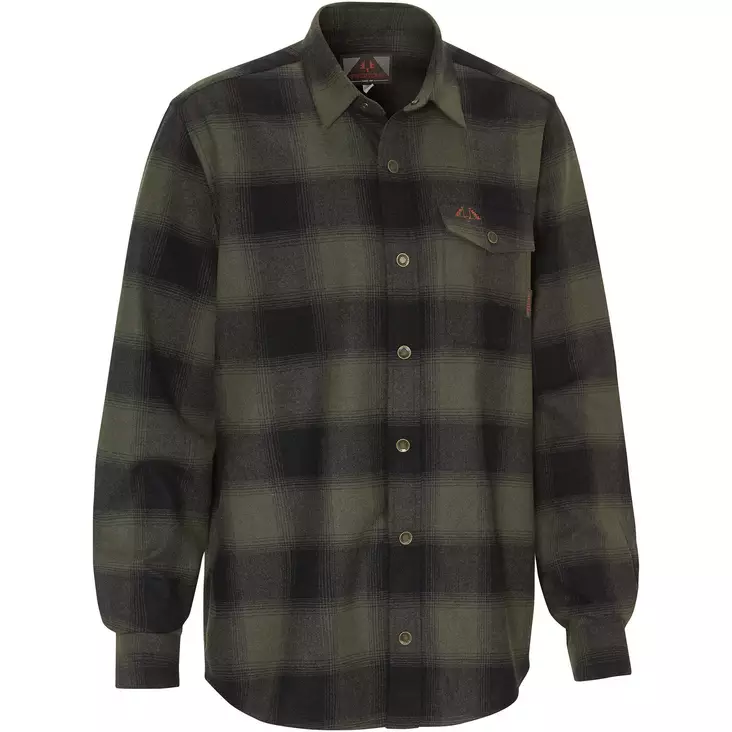Swedteam Lynx Wool Shirt Green - Skjortor - 7330144033613 - 1