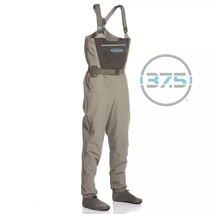 Vision Scout Strip Wader and Musta Michelin Boot Bundle - Vadarpaket - 2035006039M43 - 1