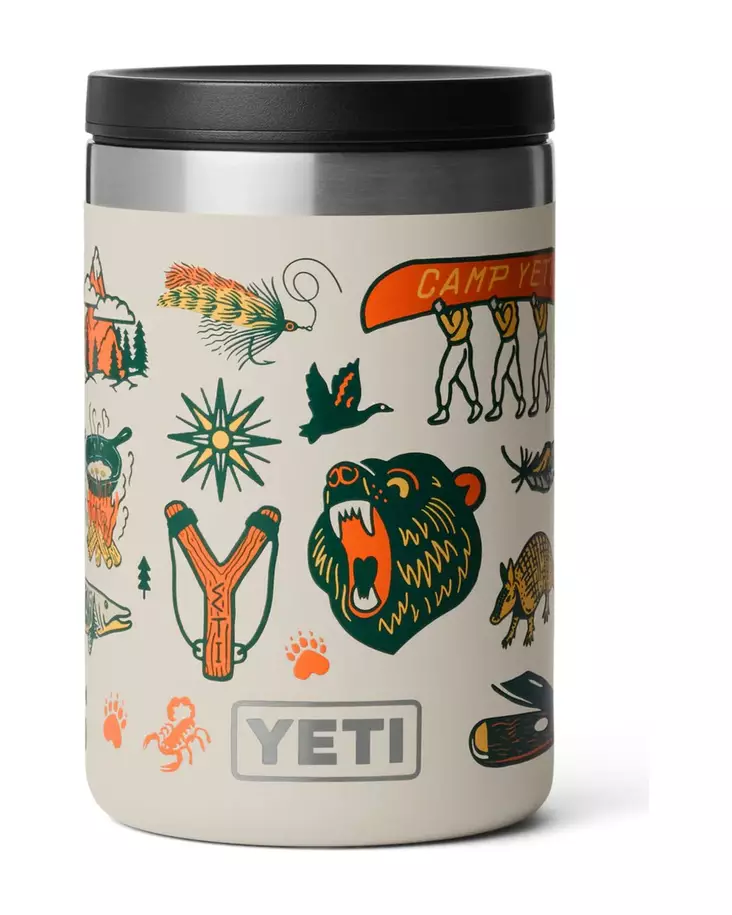 RAMBLER FOOD JAR 16 OZ CAPE SUMMER CAMP - Termosflaskor och -muggar - 888830661413 - 1