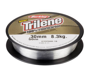 Berkley Trilene 100% Fluorocarbon 50m - Fluorocarbon tafsmaterial - 028632236994 - 2