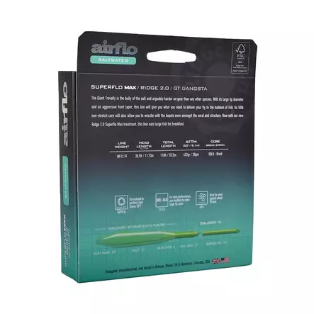 Airflo Superflo Max Ridge 2.0 GT Gangsta - Flytlinor - 614910107164 - 2