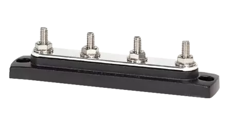 Blue Sea Systems BusBar 4x1 4in-20 Stud Common Bus - Batteri och elektriska tillbehör - 632085023034 - 1