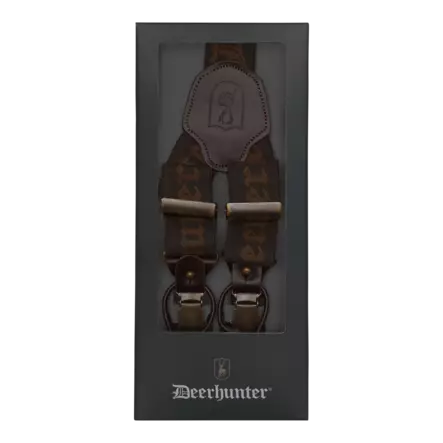 Deerhunter Combi Braces with Button and Clips Walnut - Övriga jaktkläder - 5702827157534 - 2