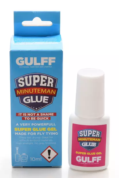 Gulff Minuteman GEL Super Glue 10ml -pikaliima - Snabblim - 6430068960574 - 1