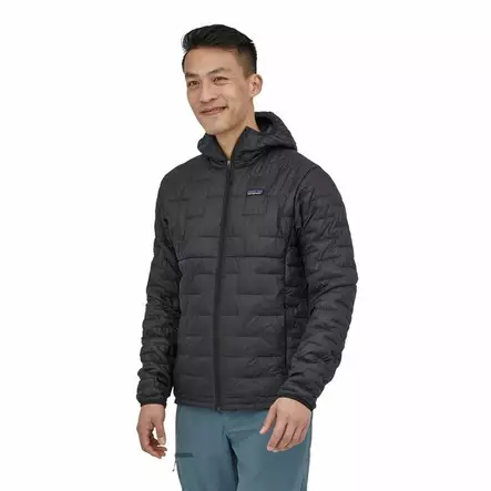 Patagonia Ms Micro Puff Hoody Black - Mellanjackor - 195699280984 - 2