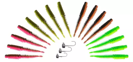 Patriot Sneaky 7,5cm Ned 16+3kpl Dark - Betessortimenter - 6417512543064 - 1