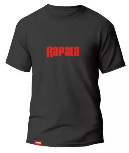 Rapala Black Red Logo T-Shirt - T-shirts herr - 022677363004 - 1
