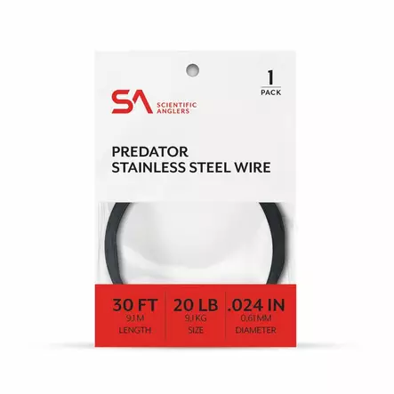 Scientific Anglers Black-Coated Stainless Wire - Tafsmaterial - 840309127264 - 2