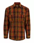 Simms ColdWeather Shirt Bronzeback Logan Plaid - Skjortor - 694264654484 - 1