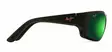 Maui Jim Haleakala - Matte Black Frame with Green Mirror Lens - Plastlinser - MM419-044 - 3