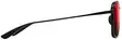 Maui Jim Keokea - Red Black Tortoise with Hawaii Lava Lens - Plastlinser - 603429070304 - 3