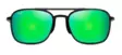 Maui Jim Keokea - Translucent Grey Frame with Green Mirror Lens - Plastlinser - 603429065874 - 2