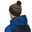 Patagonia Powder Town Beanie Park Stripe: Marlow Brown - Mössar - 198077389194 - 3