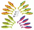 Patriot Baitfish 6cm Dark Water Mix - Lappfiskarjiggar - 6417512539364 - 1