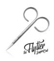 Renomed Fly Tier Scissors Curved - Saxar - 5904959488054 - 2
