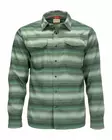 Simms Gallatin Flannel Shirt Moss Stripe - Skjortor - 694264554074 - 1