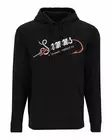 Simms Hook and Loop Hoody Black - Huvtröjor - 694264667354 - 1