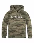 Simms Kid's Simms Logo Hoody Woodland Camo - Huvtröjor - 694264620144 - 1