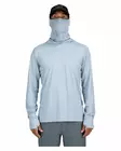 Simms Solarflex Guide Cooling Hoody Steel Blue - Skjortor - 694264569764 - 3