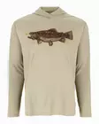 Simms Tech Hoody - Artist Series Stone Trout Fly - Huvtröjor - 694264670514 - 2