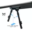 UTG RECON FLEX II Bipod 7.1"- 9.1" M-LOK - Bipoder - 4717385556324 - 3