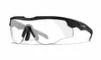 Wiley X WX Rogue Comm Grey & Clear & Light Rust - Matte Black - Skytteglas - 712316124324 - 3