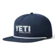 Yeti Flat Brim Rope Hat Navy - Kepsar - 888830270844 - 1