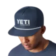 Yeti Flat Brim Rope Hat Navy - Kepsar - 888830270844 - 3