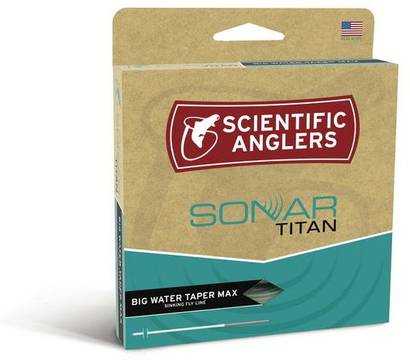 Scientific Anglers Sonar Titan Big Water Taper Max Sink - Sjunklinor - 840309121804 - 1