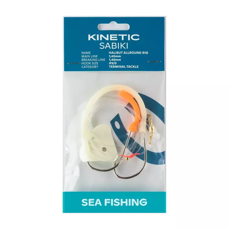 Kinetic Sabiki Halibut Allround #9/0 - Riggar för bottenfiske & torsk - 5707461355414 - 1