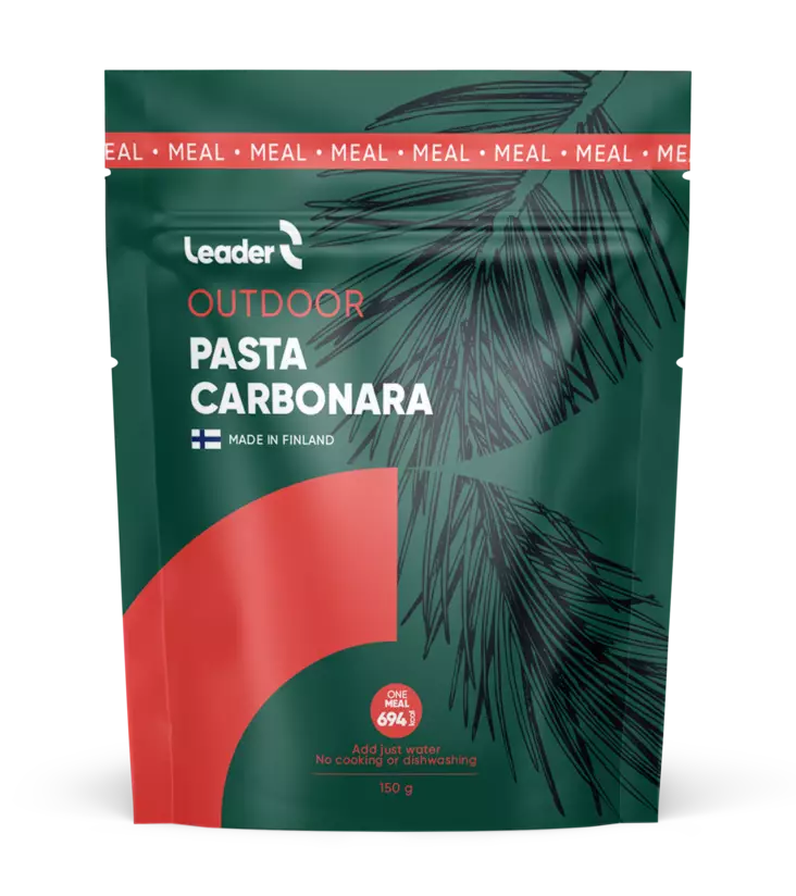 Leader Outdoor Pasta Carbonara 150g - Campingmat - 6430080443284 - 1