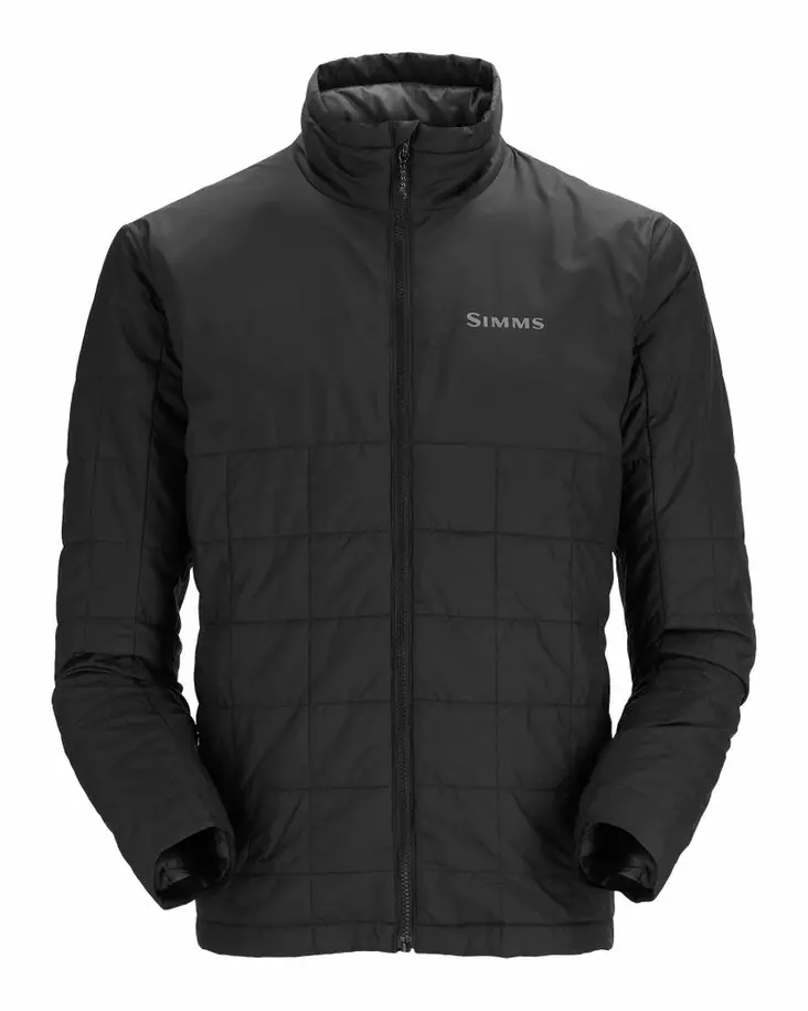 Simms Fall Run Collared Jacket Black - Mellanjackor - 694264686584 - 2