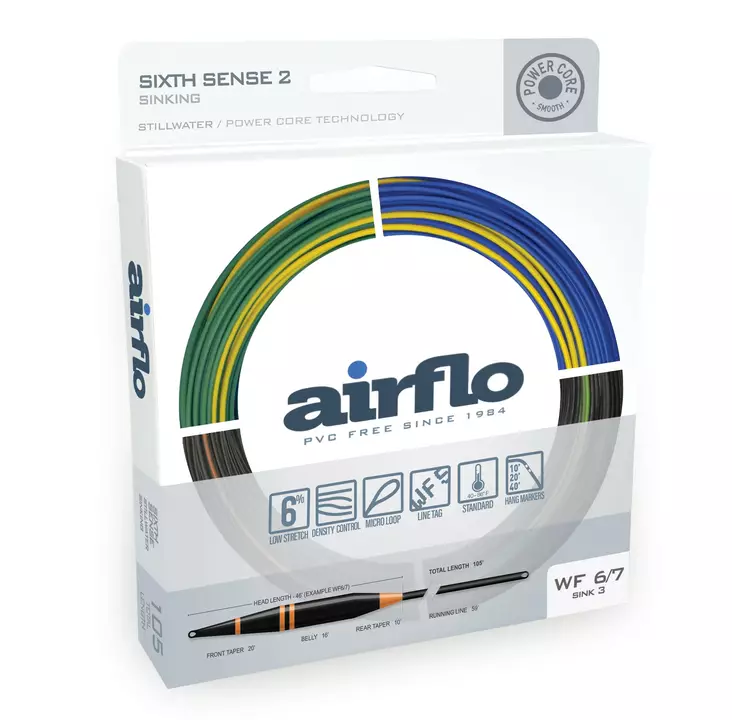 Airflo Sixth Sense Sink3 - Sjunklinor - 614910117804 - 1