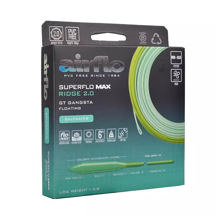 Airflo Superflo Max Ridge 2.0 GT Gangsta - Flytlinor - 614910107164 - 1