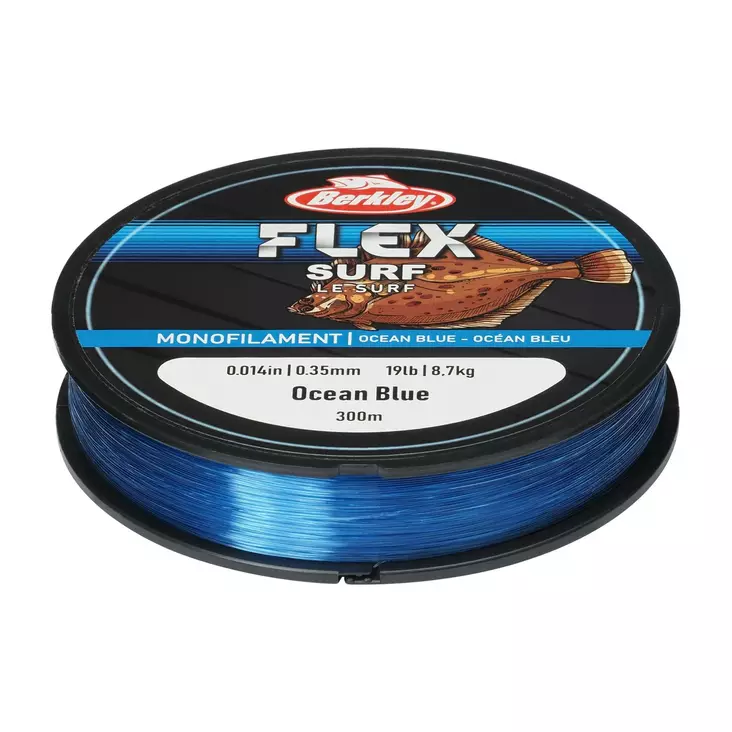 Berkley Flex Surf 0,30mm Ocean Blue - Monofila linor - 028632986554 - 1